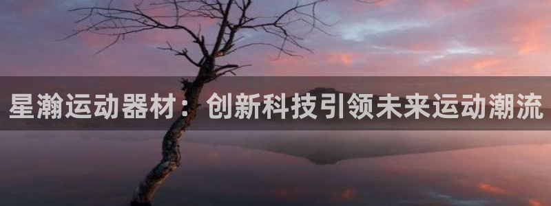 好博体育官方正版app开户:星瀚运动器材:创新科技引领未来运